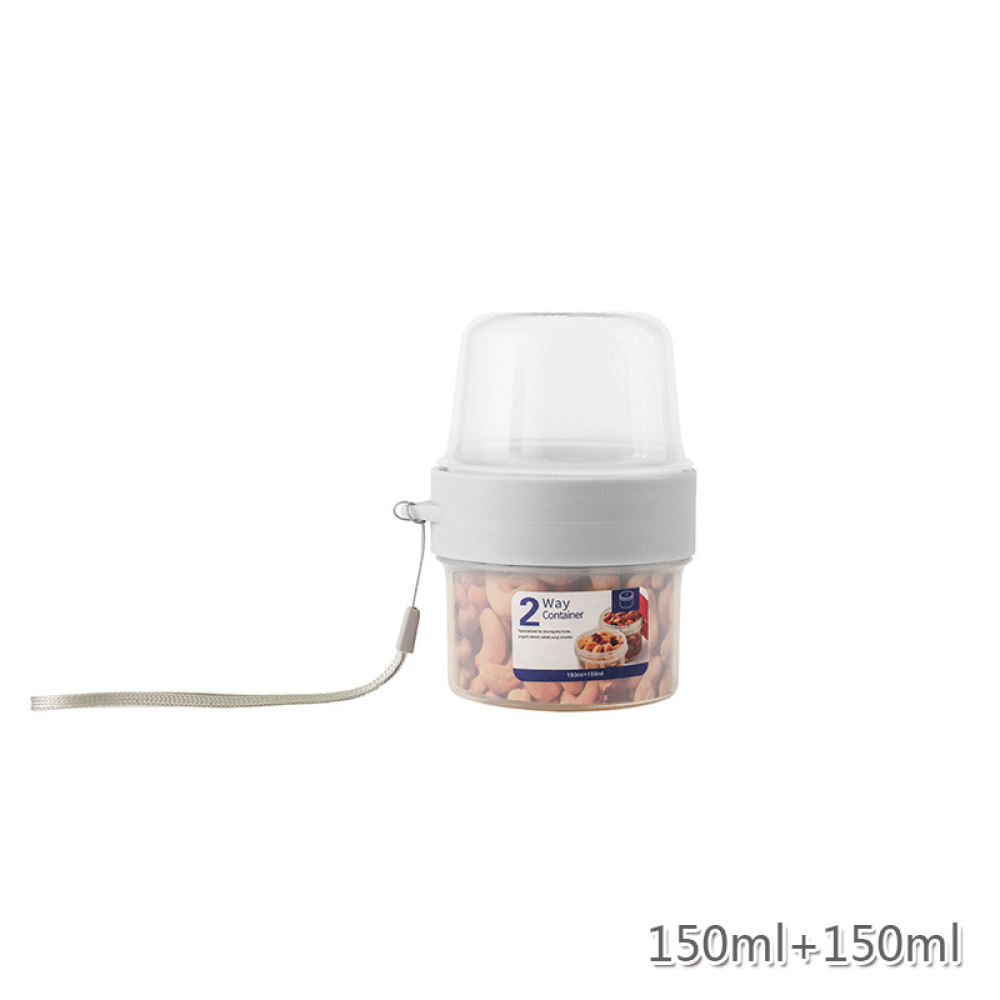 Baby Food Jars With Lids - Draagbare dubbele opbergdoos, luchtdichte container voor