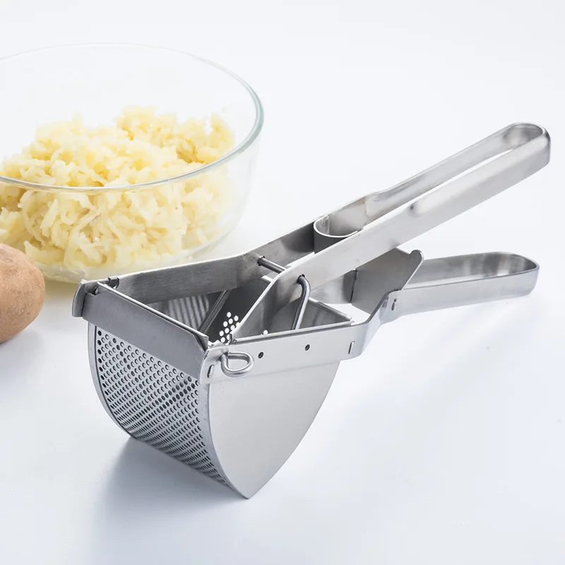 Baby Food Vegetables - Aardappelrijder Roestvrijstalen Aardappelstamper Zware Aardappelrijder Stamper