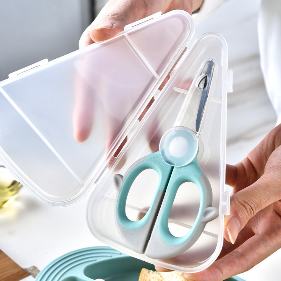 Baby Food Scissors - Hulpscharen voor voedsel, voedselscharen, groentescharen, vleesscharen