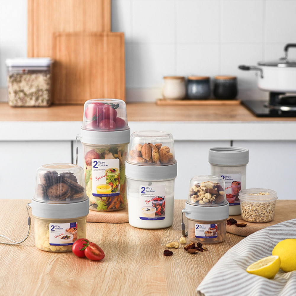 Draagbare dubbele laag voedsel - Baby Food Jars With Lids recensie en prijs