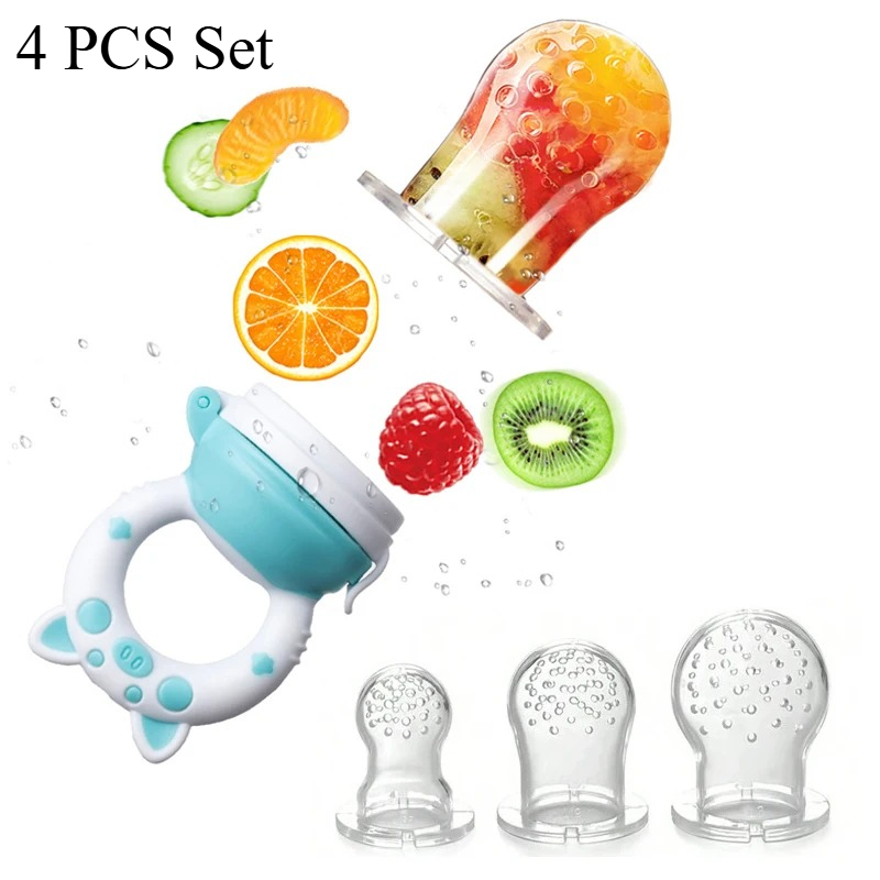 4-delige set siliconen fruit-  - Baby Food Vegetables recensie en prijs