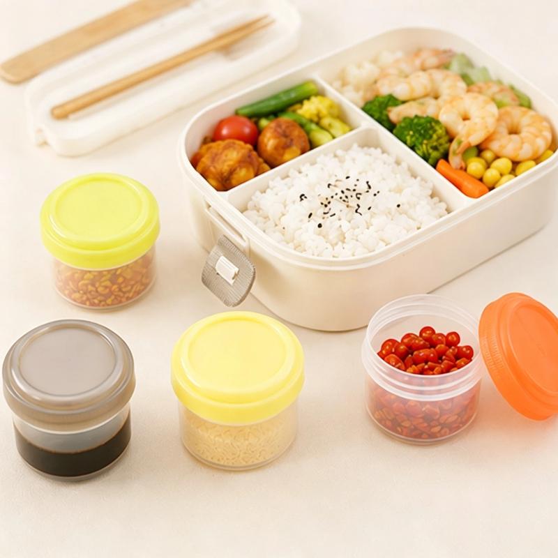4 stuks stapelbare PP mini-voe - Baby Food Jars With Lids recensie en prijs